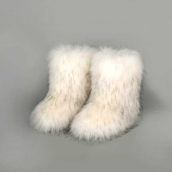 Shoes - Thermal Fuzzy Platform Boots